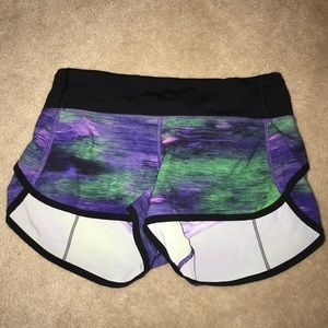 Lululemon speed shorts, 2.5”